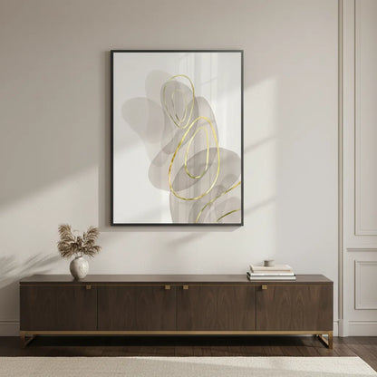 Golden Trace - Fine Art
