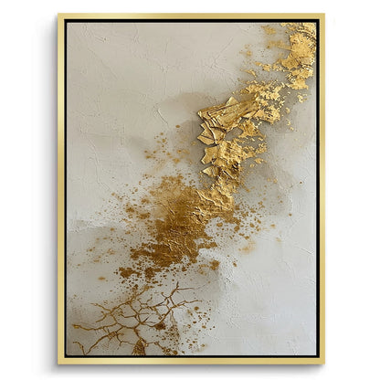 Golden Vein Abstract Textured #GVA-TEXT-01