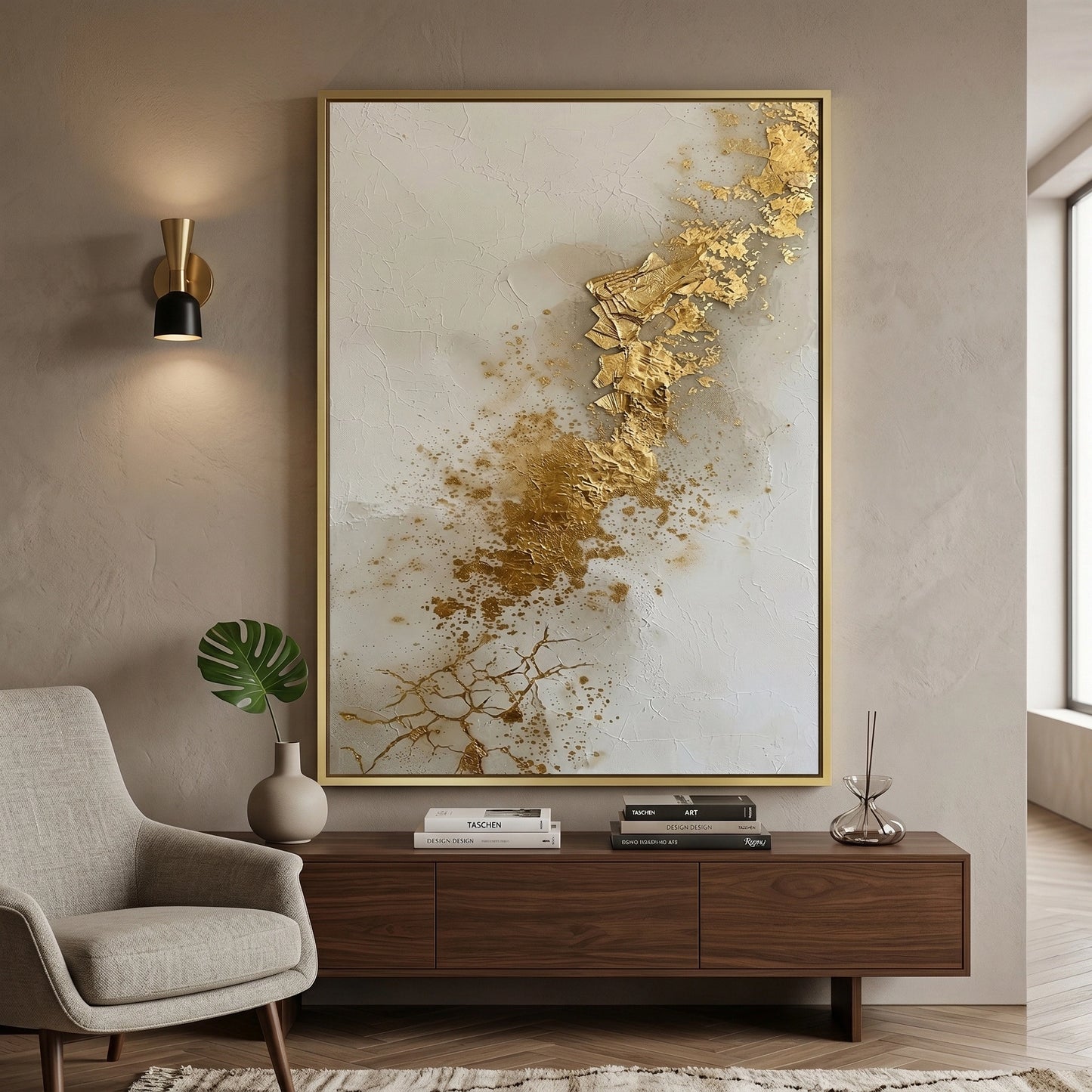2Golden Vein Abstract Textured #GVA-TEXT-01