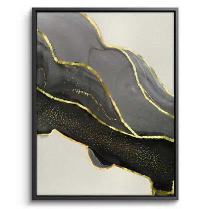 Golden Veins Set of 3 - Canvas