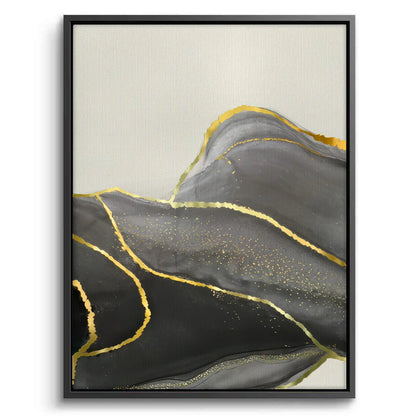 Golden Veins Set of 3 - Canvas