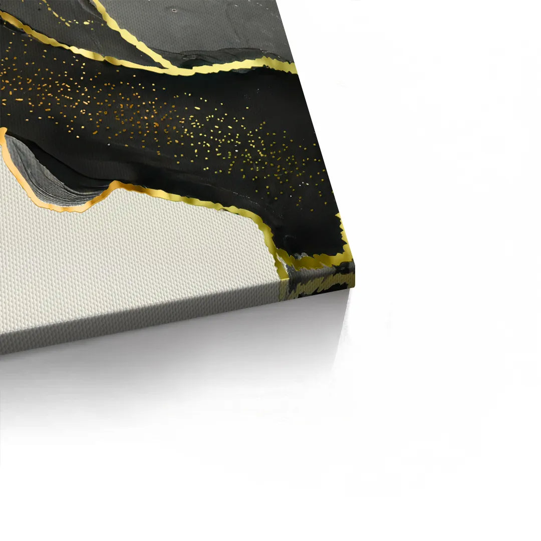 Golden Veins Set of 3 - Canvas - Jasmineart.ae
