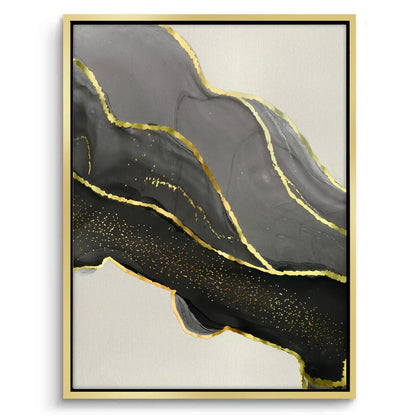 Golden Veins Set of 3 - Canvas