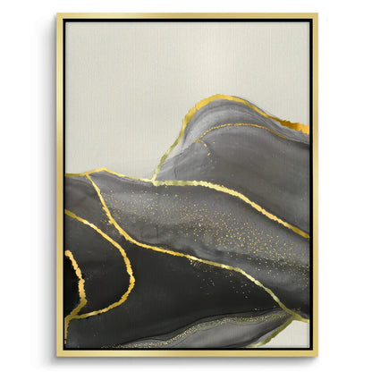 Golden Veins Set of 3 - Canvas
