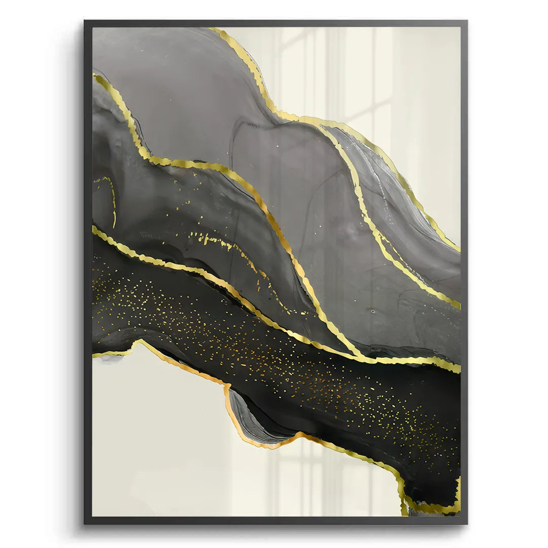 2golden-veins-set-of-3 - Fine Art