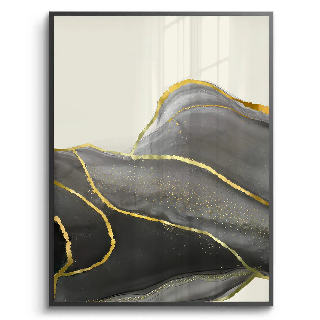 2golden-veins-set-of-3 - Fine Art