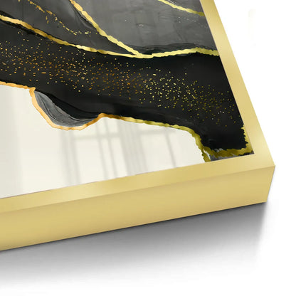 golden-veins-set-of-3 - Fine Art