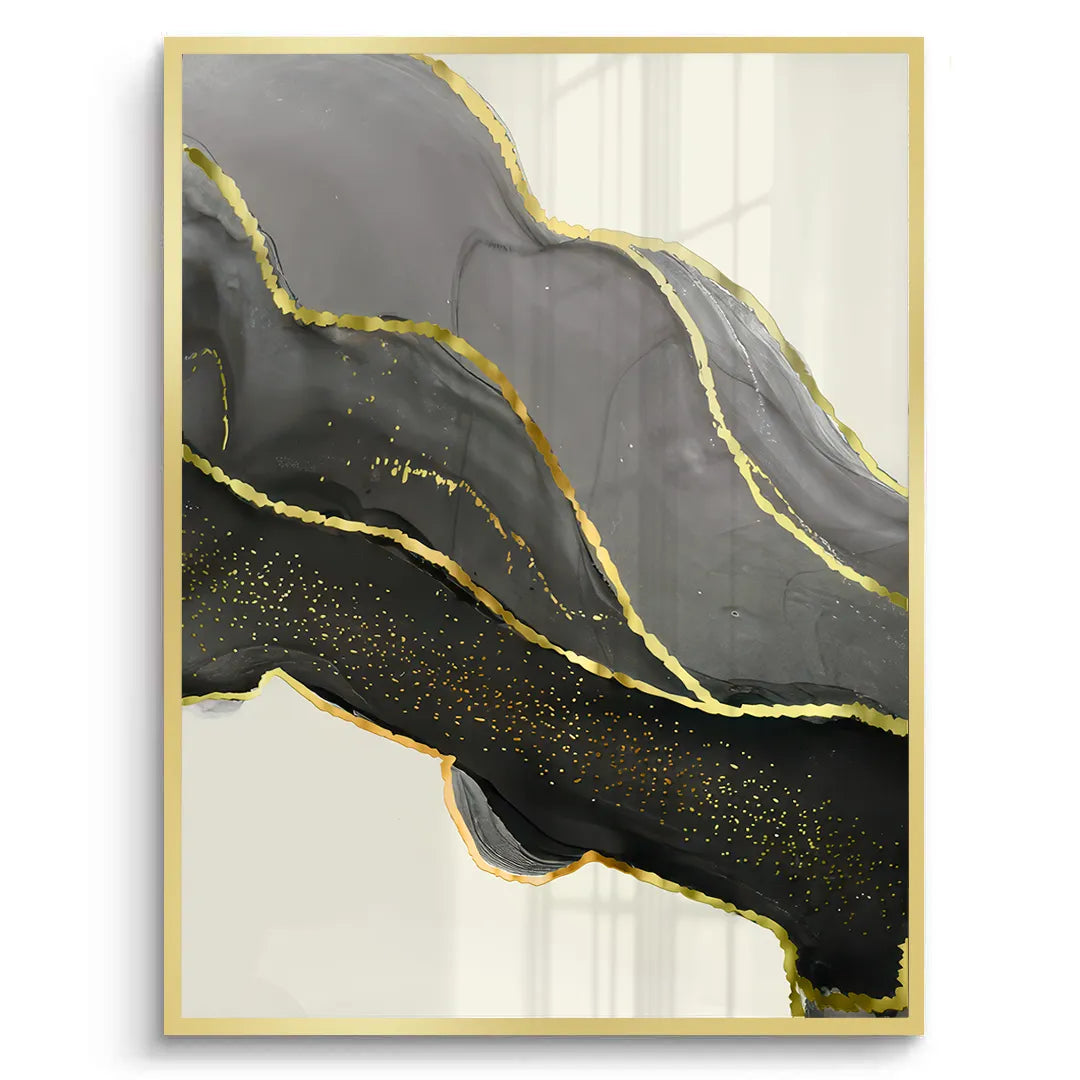 2golden-veins-set-of-3 - Fine Art