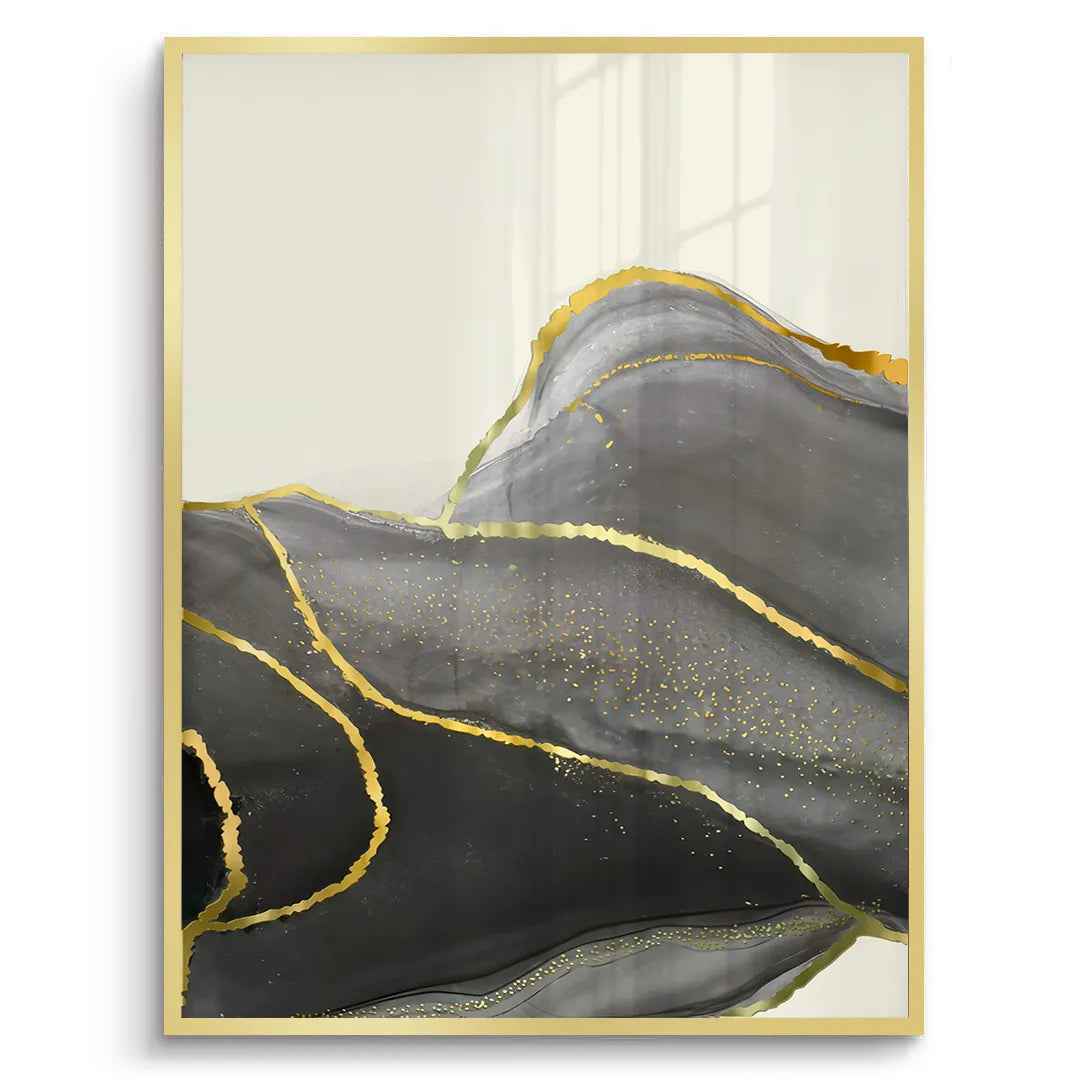 2golden-veins-set-of-3 - Fine Art