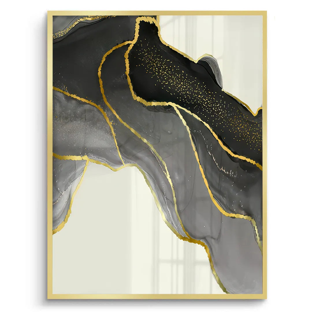 2golden-veins-set-of-3 - Fine Art