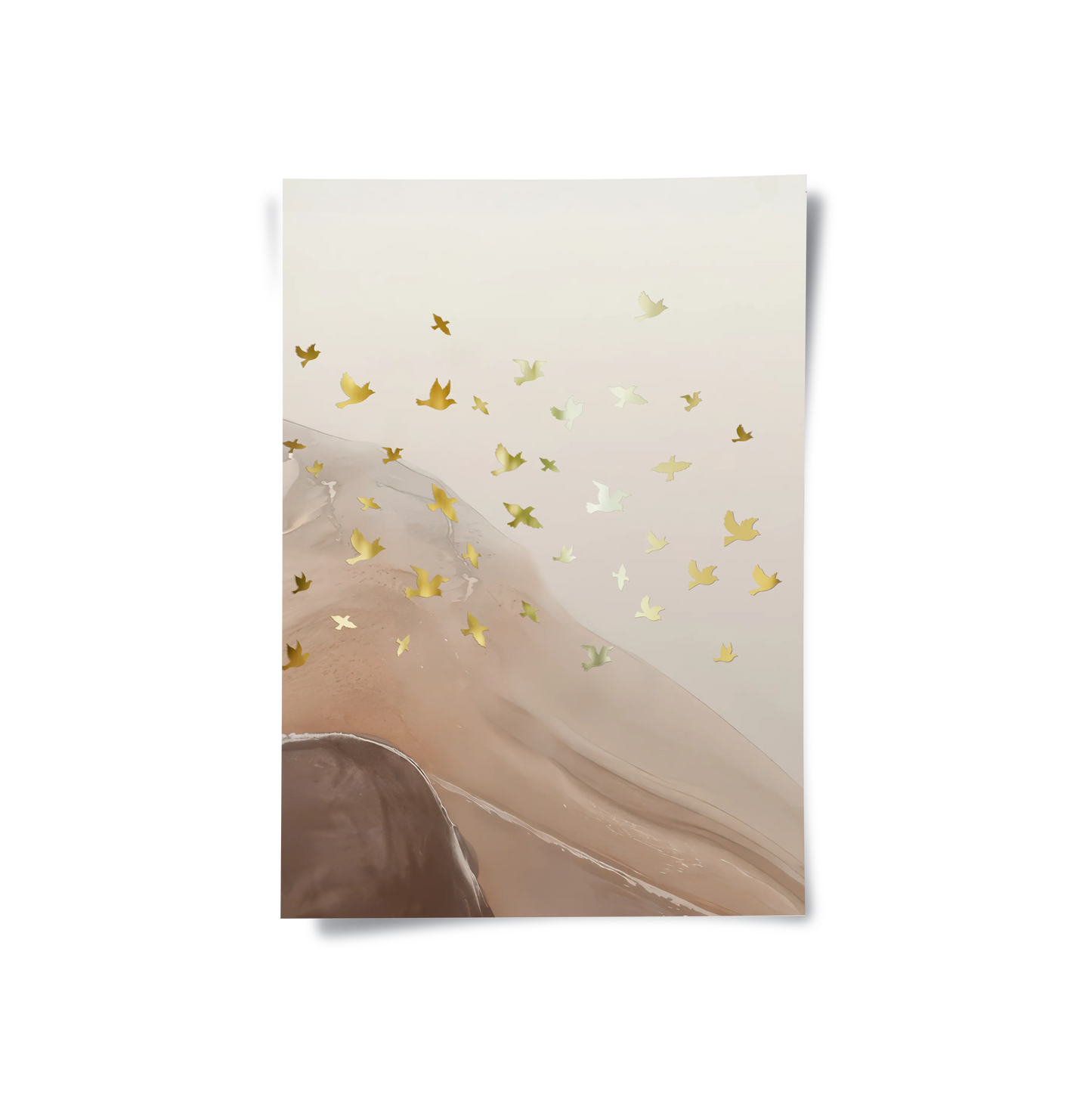 2Golden Ascent Set of 3 - Poster
