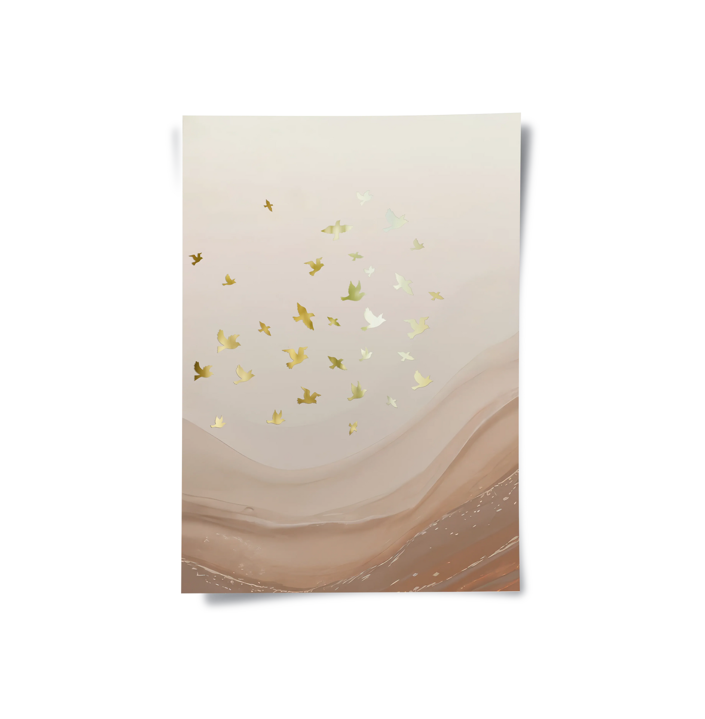 2Golden Ascent Set of 3 - Poster