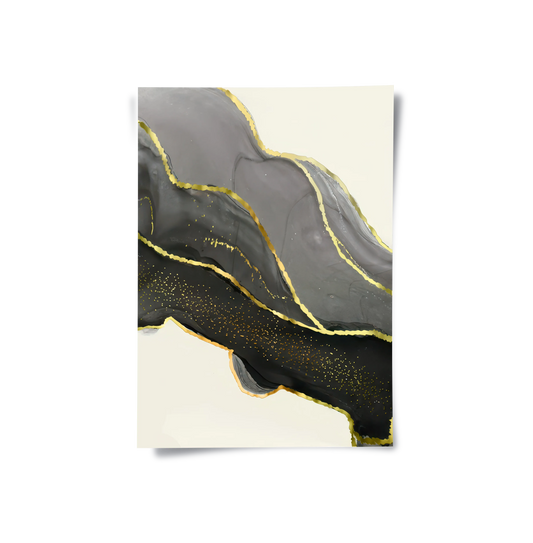 golden-veins-set-of-3- Poster