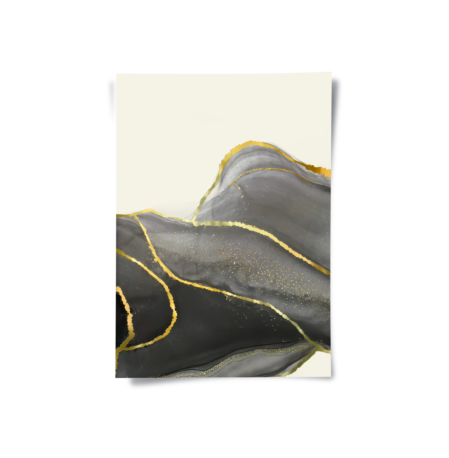 2golden-veins-set-of-3- Poster
