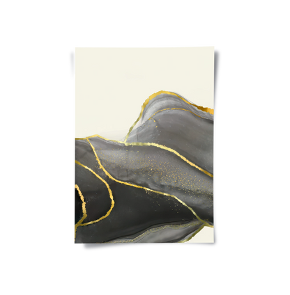golden-veins-set-of-3- Poster