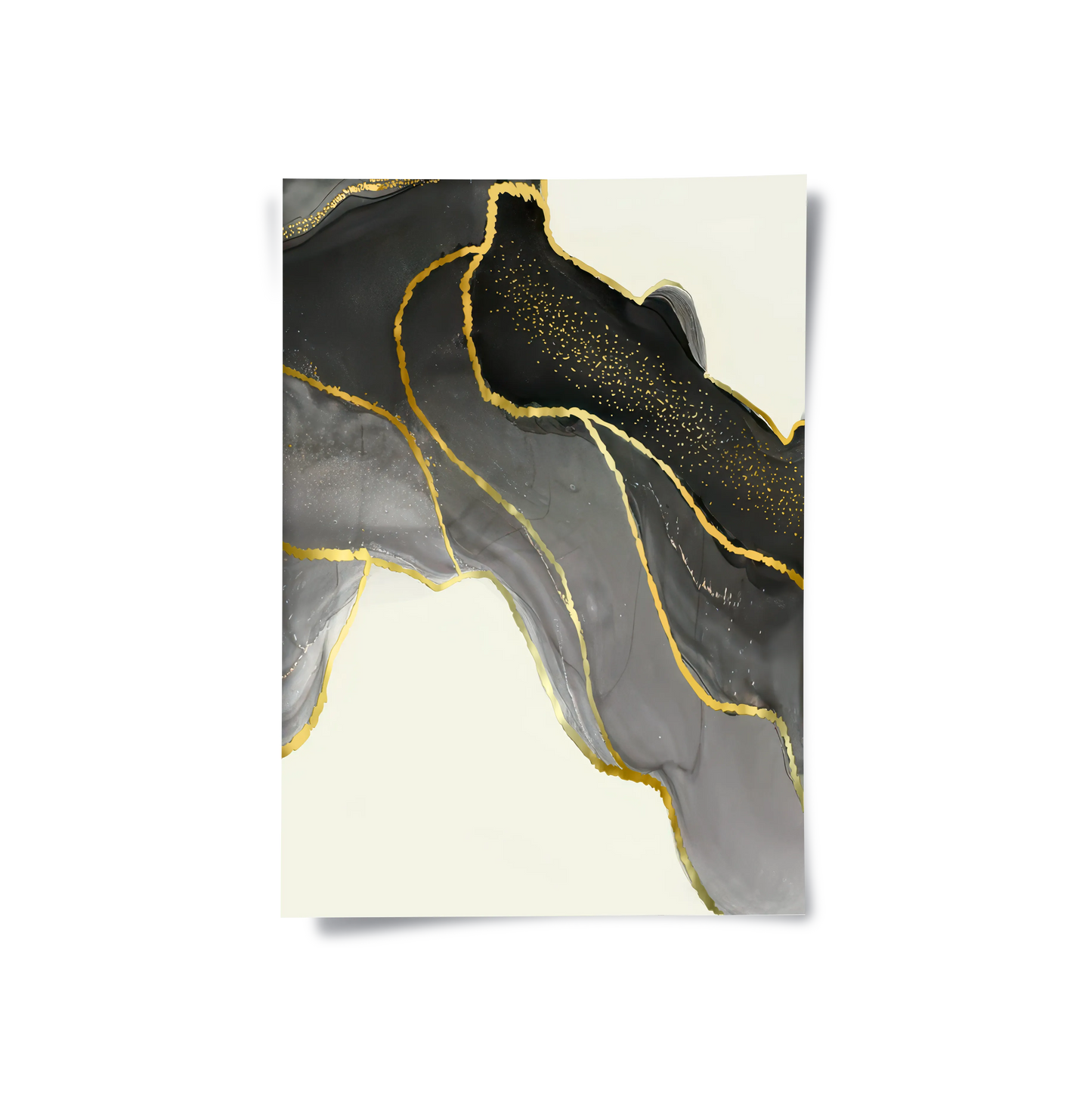 2golden-veins-set-of-3- Poster