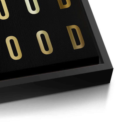 Good Food Good Mood - Canvas