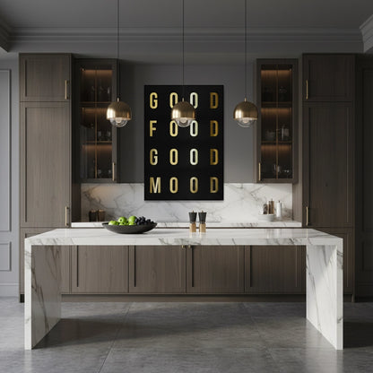 Good Food Good Mood - Canvas