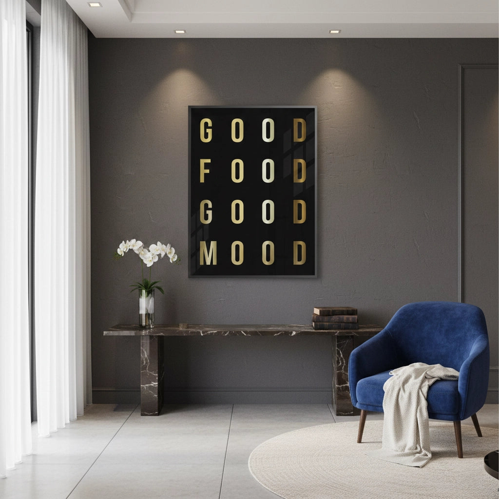 Good Food Good Mood - Fine Art