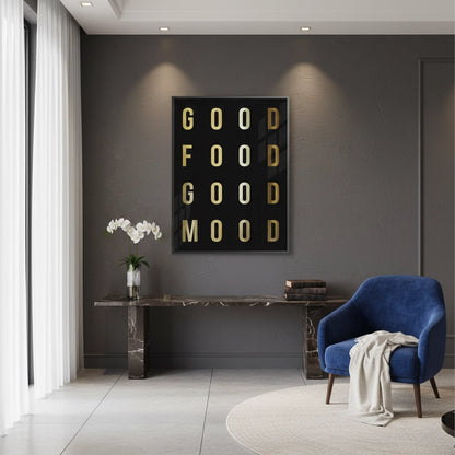 Good Food Good Mood - Fine Art