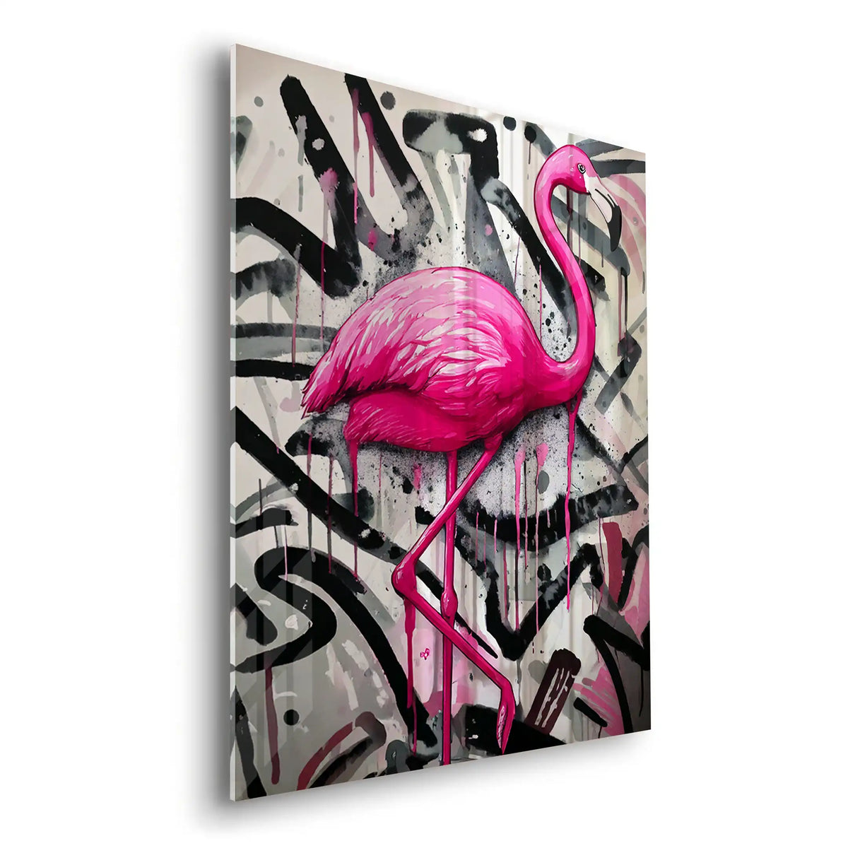 Graffiti Grace - Acrylic - Jasmineart.ae