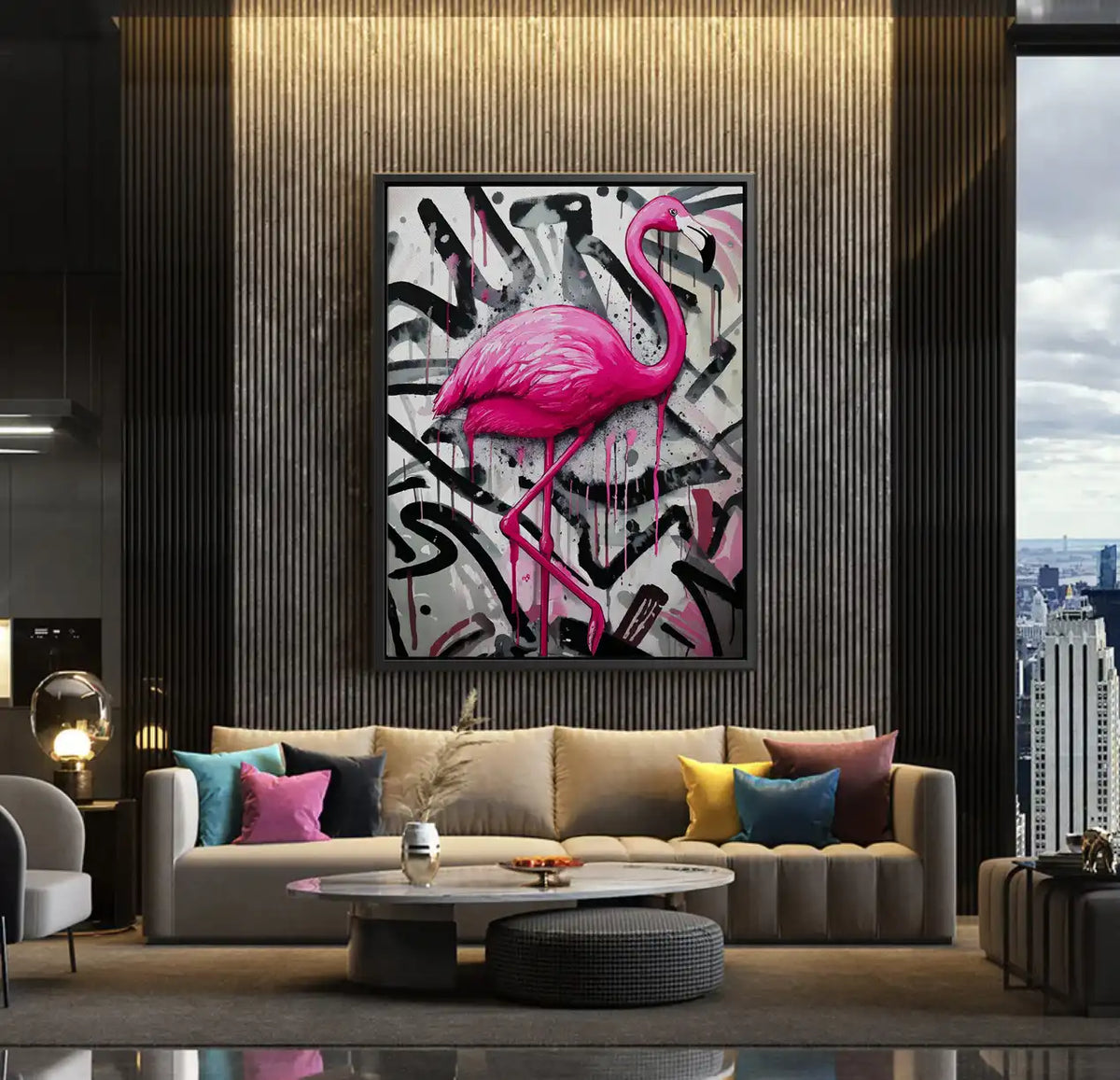 Graffiti Grace - Canvas - Jasmineart.ae