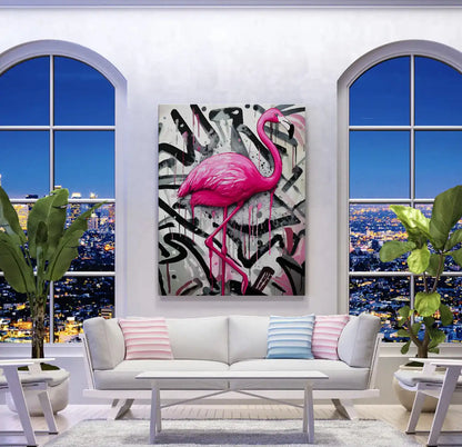Graffiti Grace - Canvas