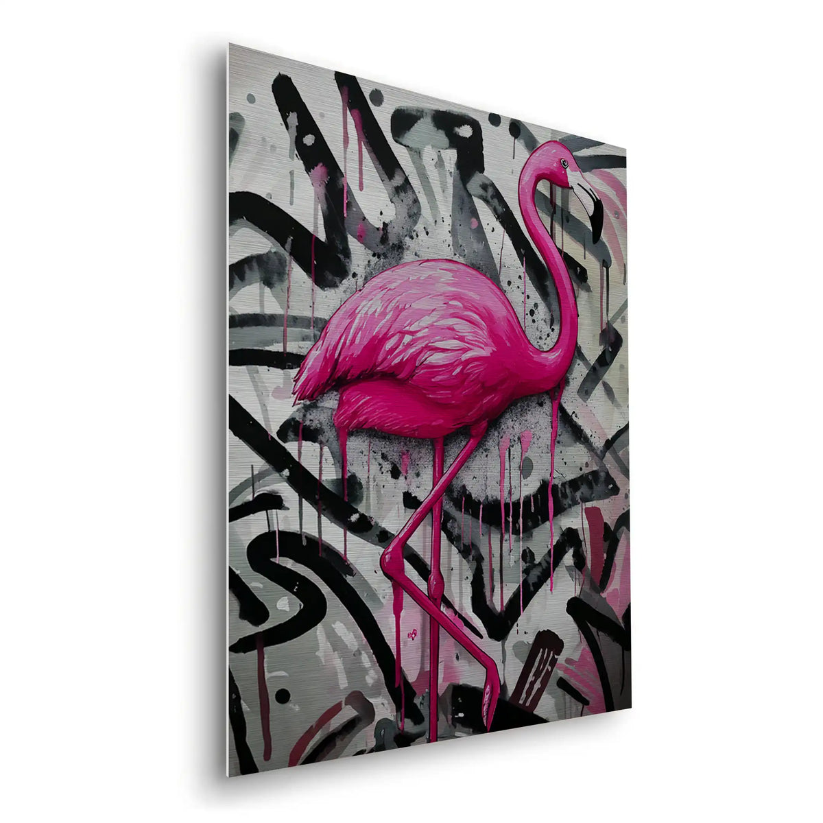 Graffiti Grace - Metal - Jasmineart.ae