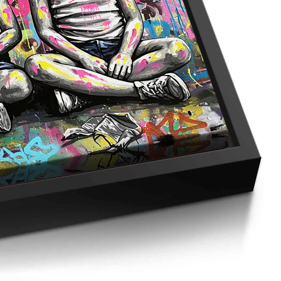 Graffiti Kingdom - canvas - Jasmineart.ae