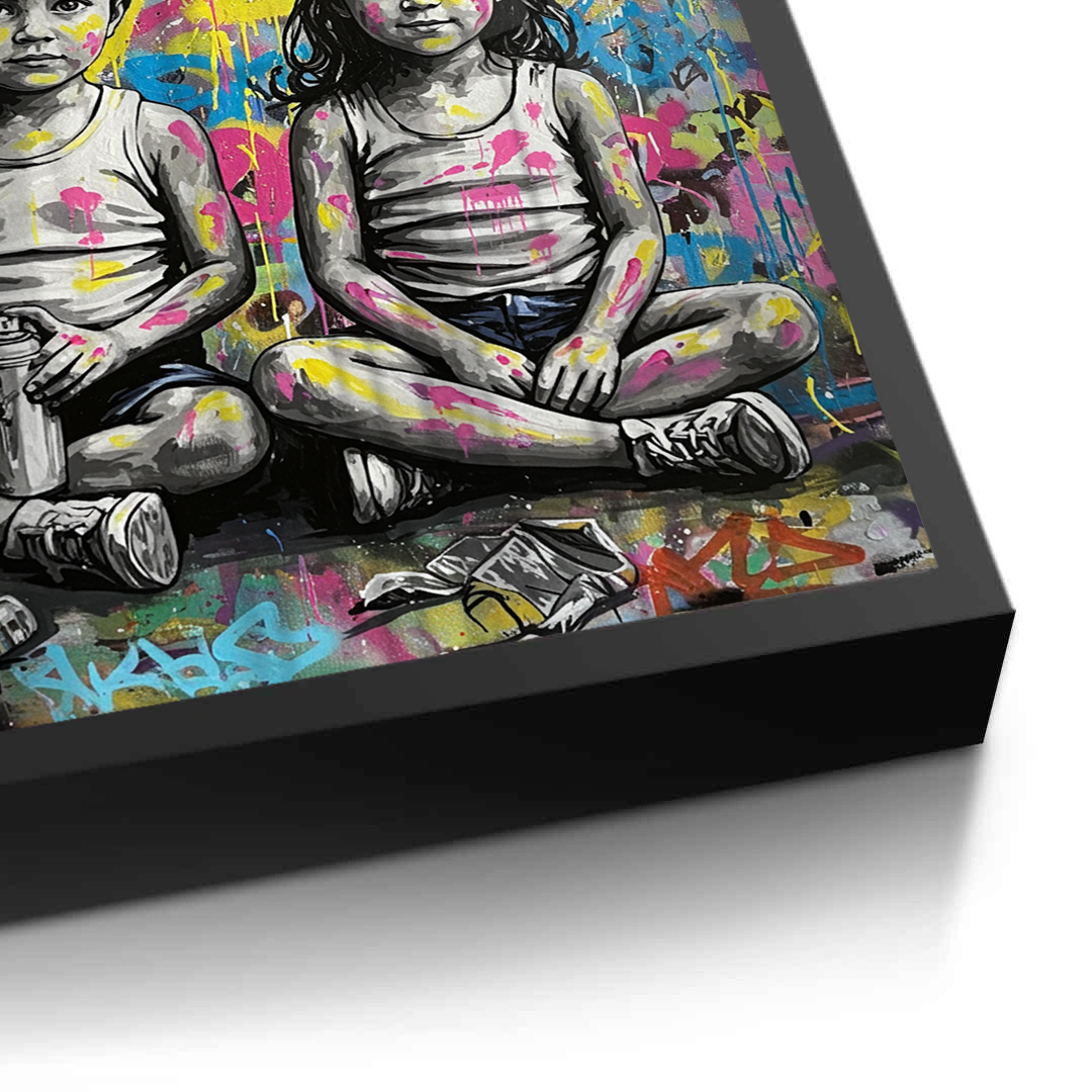 Graffiti Kingdom - Fine Art - Jasmineart.ae