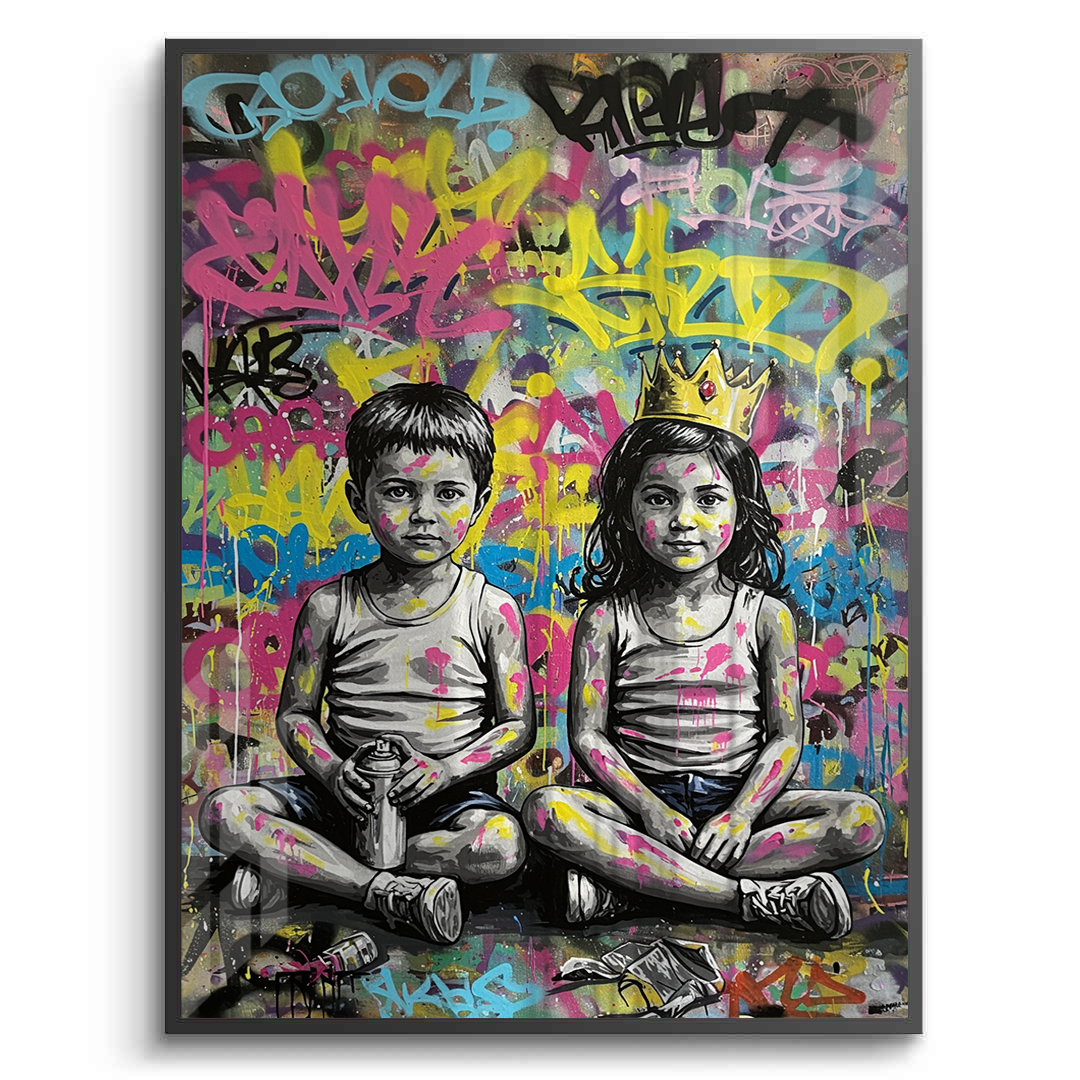 Graffiti Kingdom - Fine Art - Jasmineart.ae