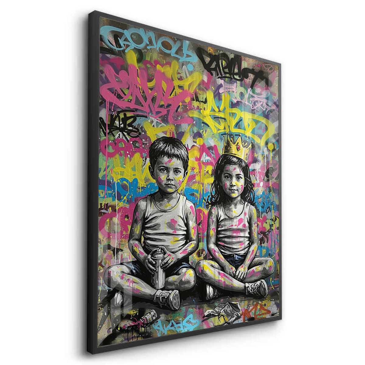 Graffiti Kingdom - Fine Art - Jasmineart.ae