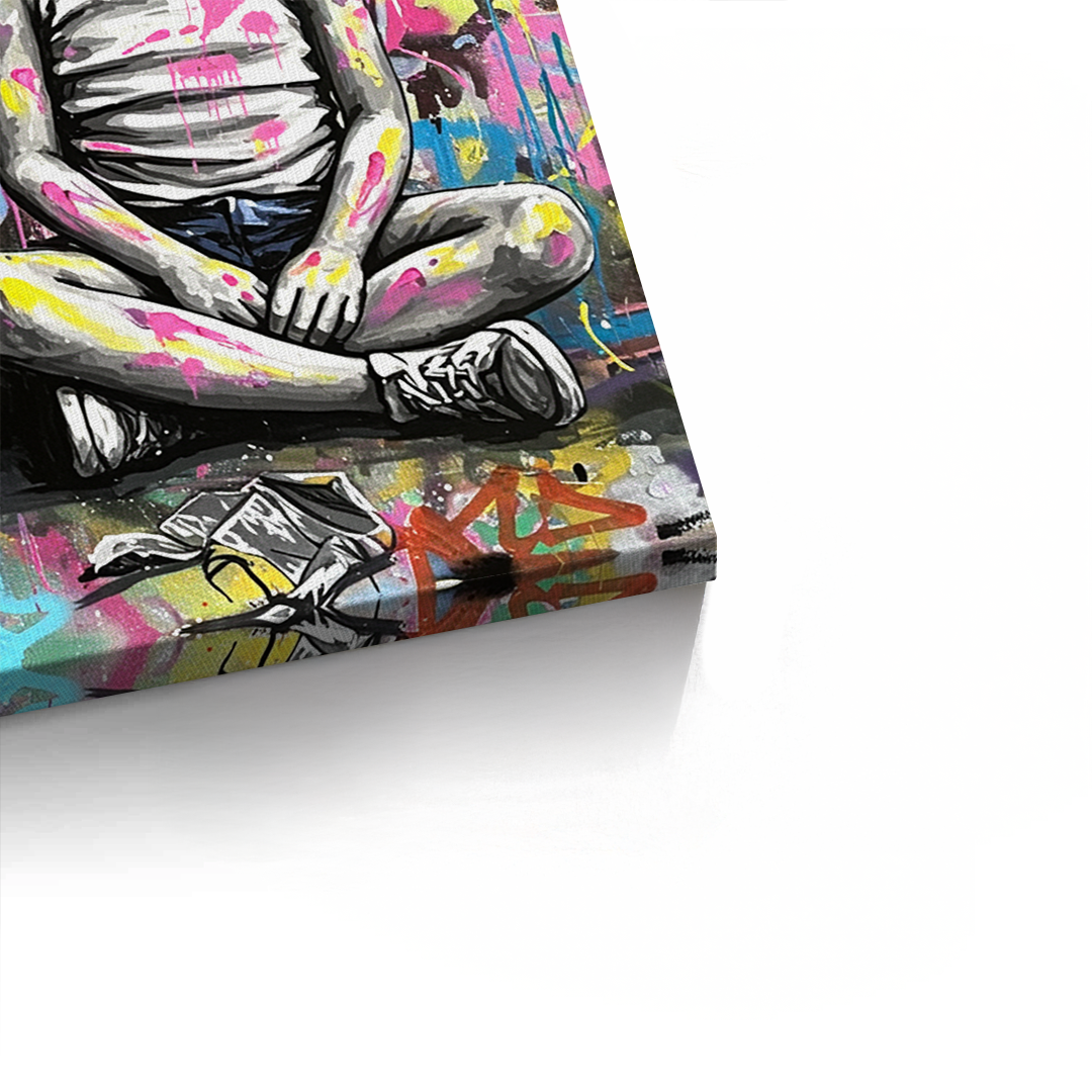 Graffiti Kingdom - canvas - Jasmineart.ae