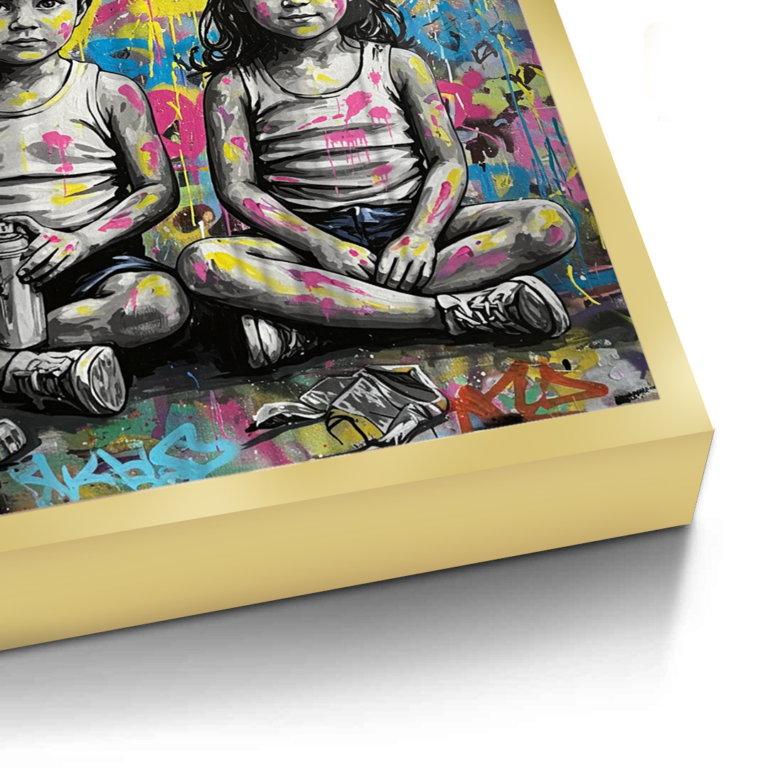 Graffiti Kingdom - Fine Art - Jasmineart.ae