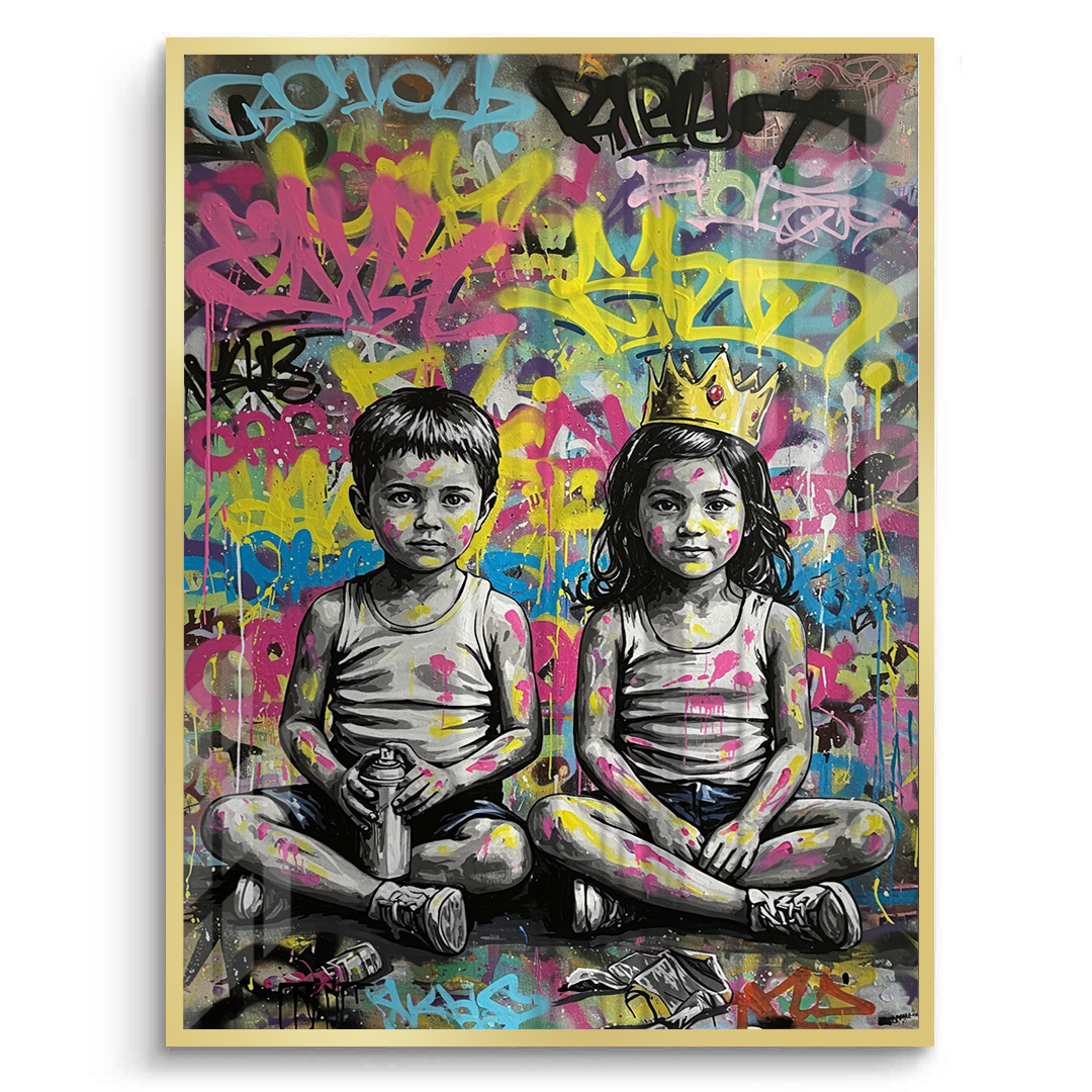 Graffiti Kingdom - Fine Art - Jasmineart.ae