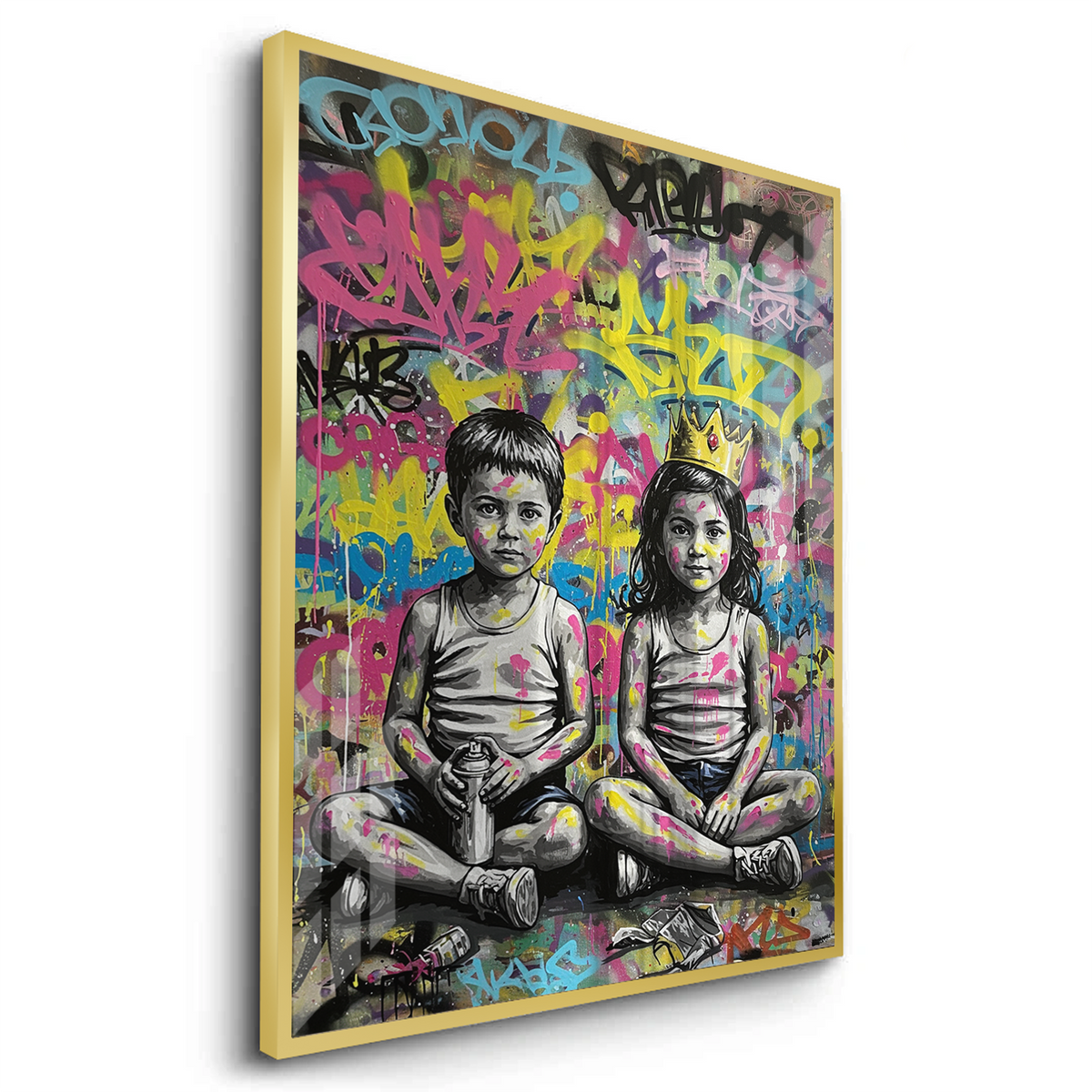 Graffiti Kingdom - Fine Art - Jasmineart.ae