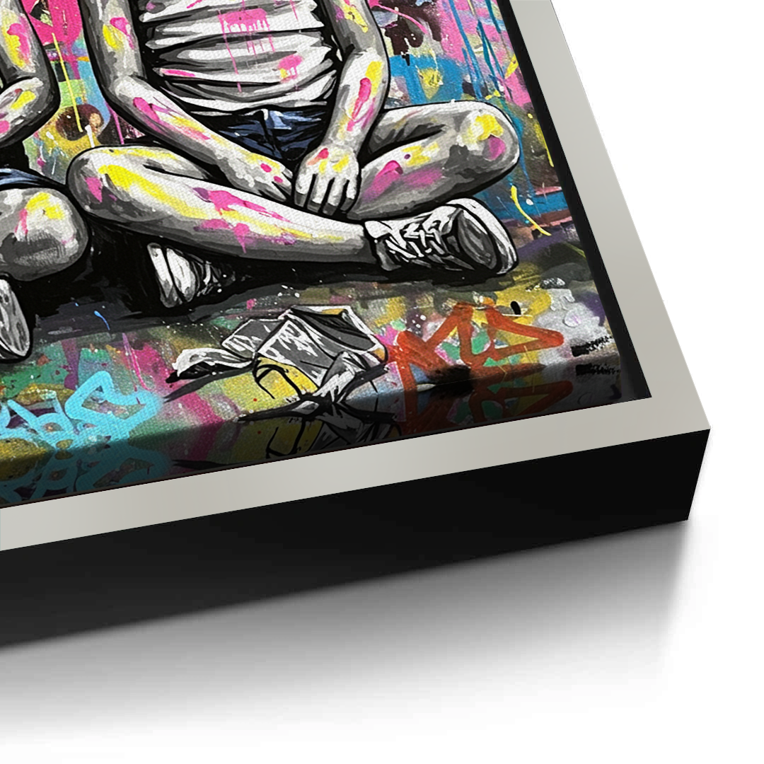 Graffiti Kingdom - canvas - Jasmineart.ae