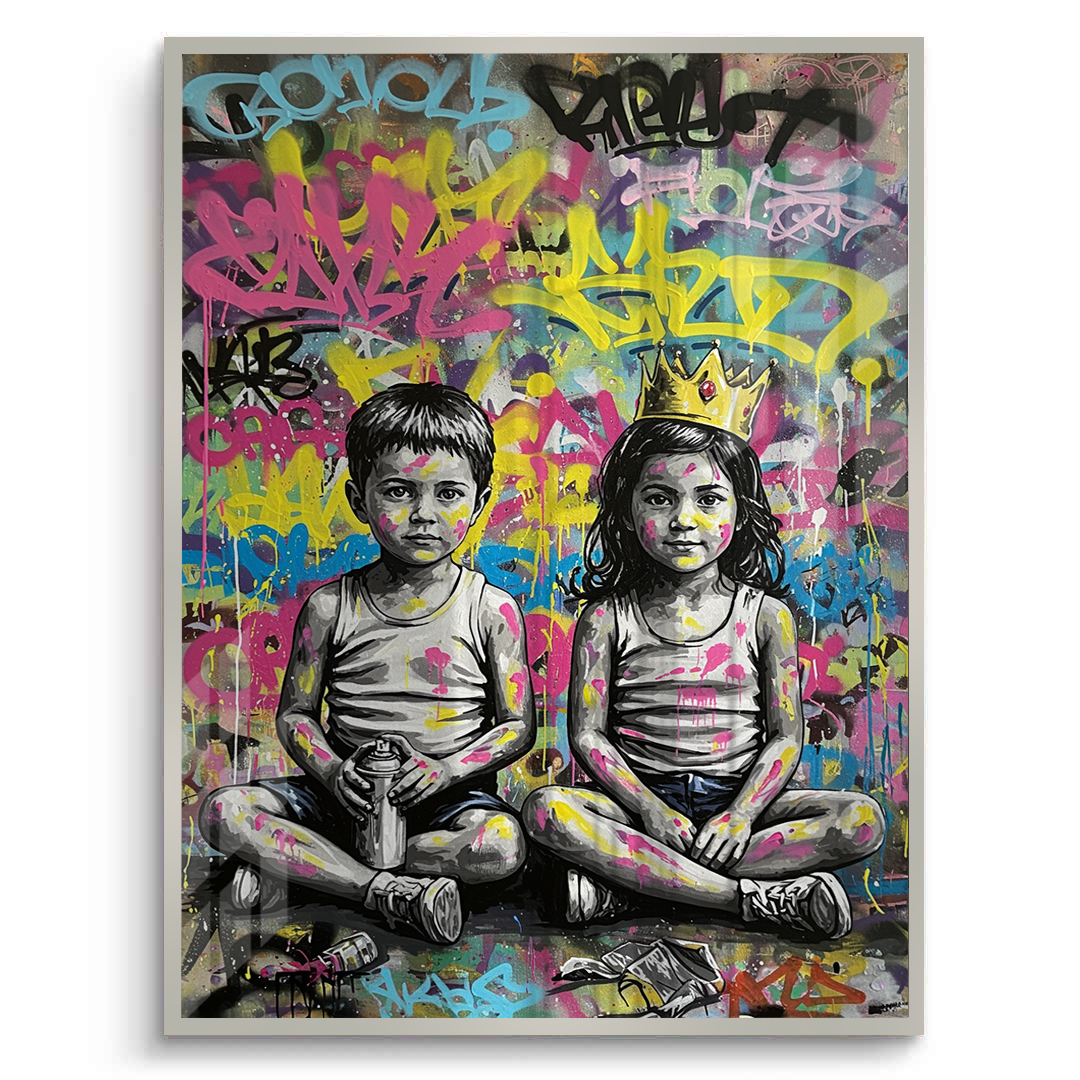 Graffiti Kingdom - Fine Art - Jasmineart.ae