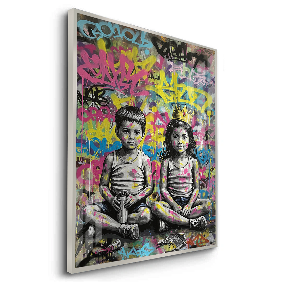 Graffiti Kingdom - Fine Art - Jasmineart.ae