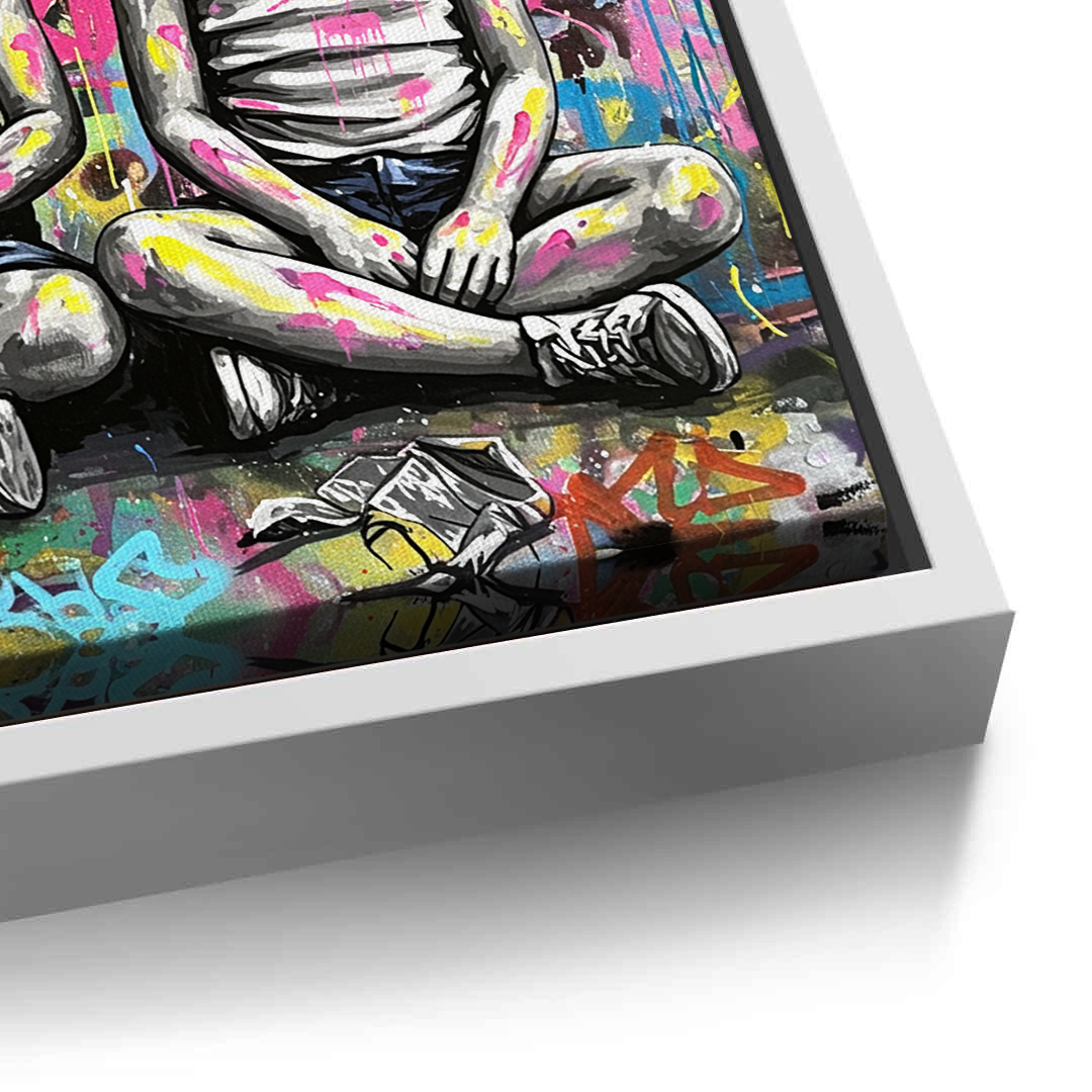 Graffiti Kingdom - canvas - Jasmineart.ae