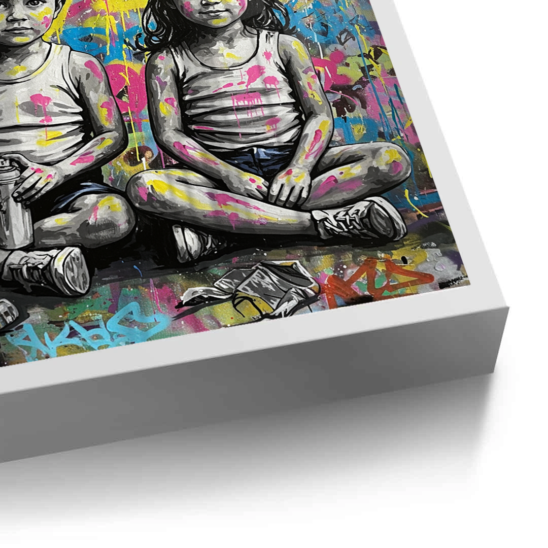 Graffiti Kingdom - Fine Art - Jasmineart.ae