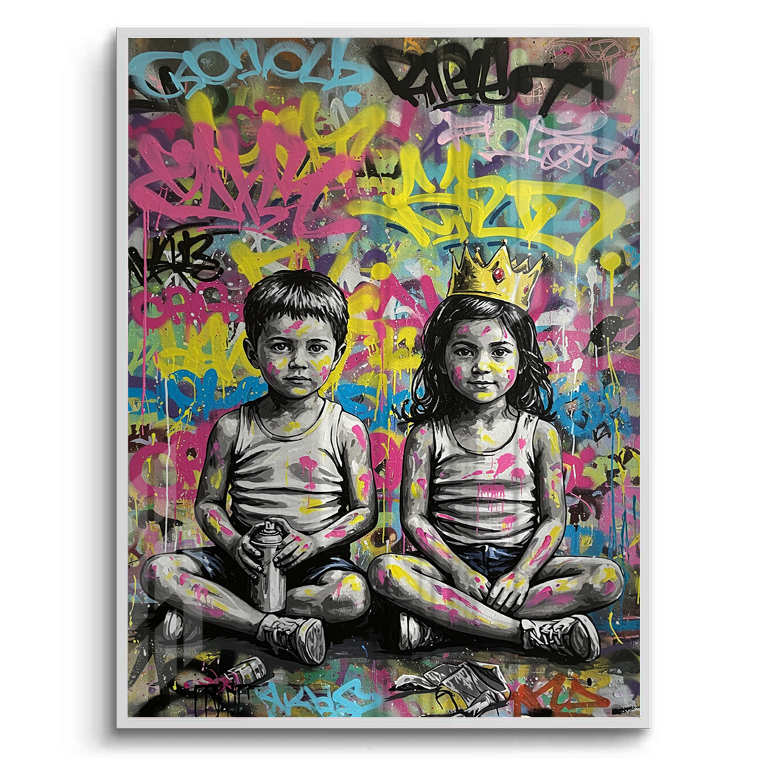 Graffiti Kingdom - Fine Art - Jasmineart.ae
