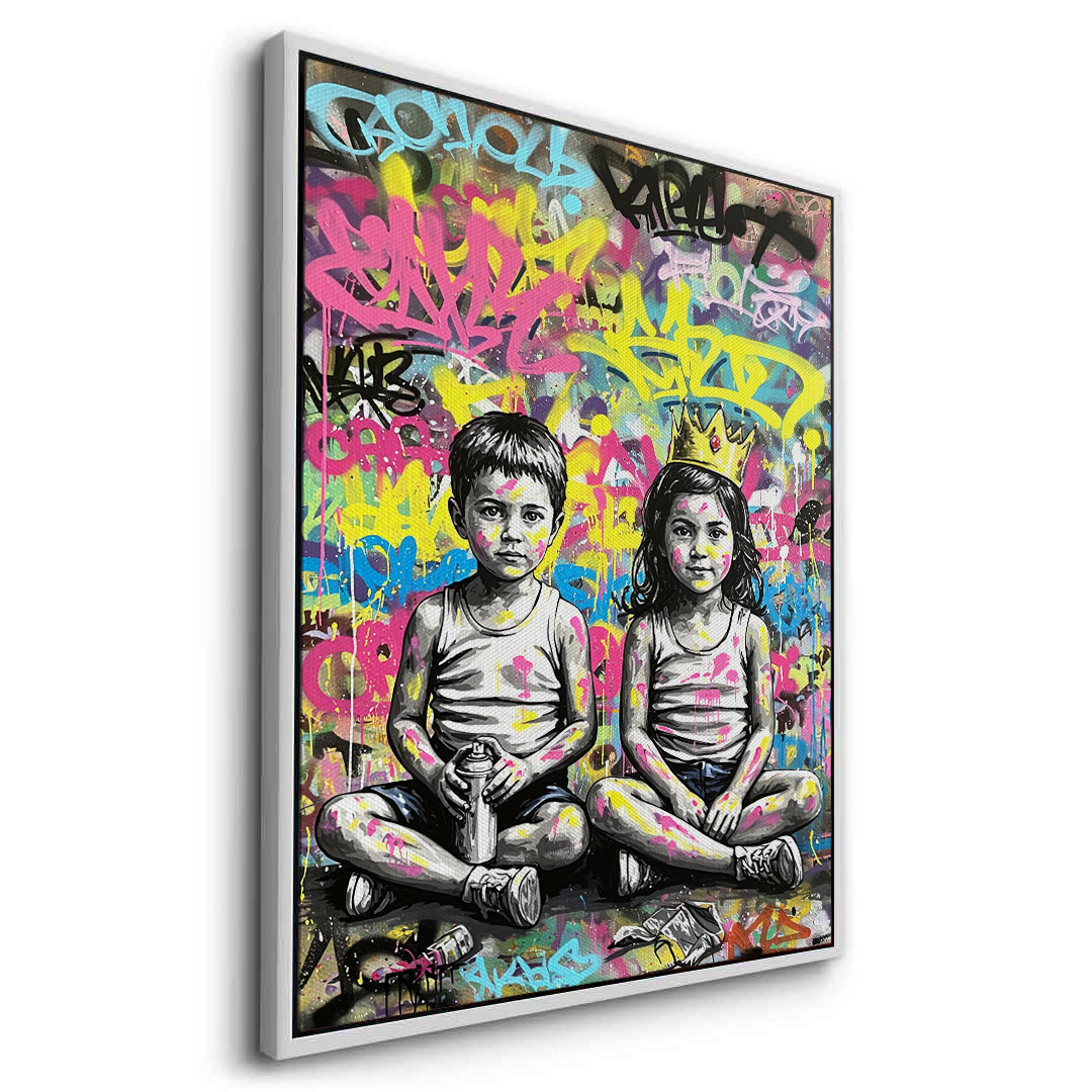 Graffiti Kingdom - canvas - Jasmineart.ae
