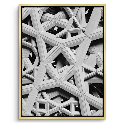 The Modern Mashrabiya - Canvas