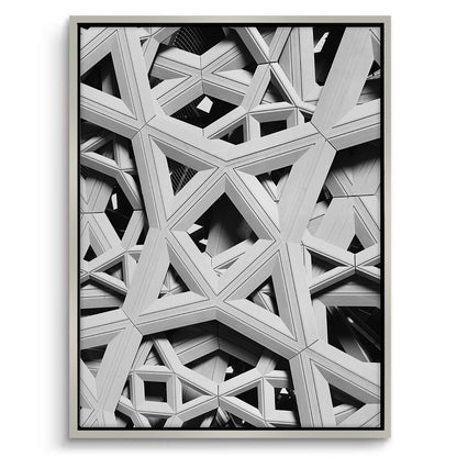 The Modern Mashrabiya - Canvas