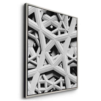 The Modern Mashrabiya - Canvas