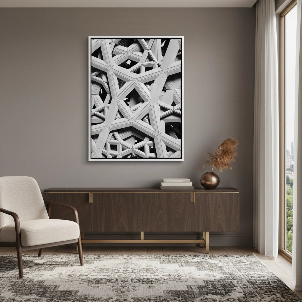 2The Modern Mashrabiya - Canvas