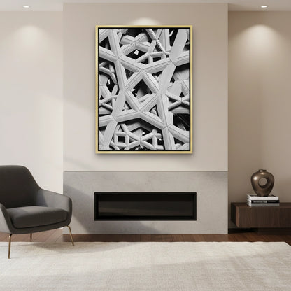 The Modern Mashrabiya - Canvas