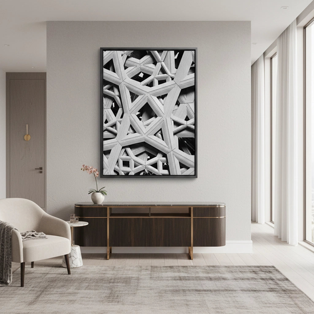 2The Modern Mashrabiya - Canvas