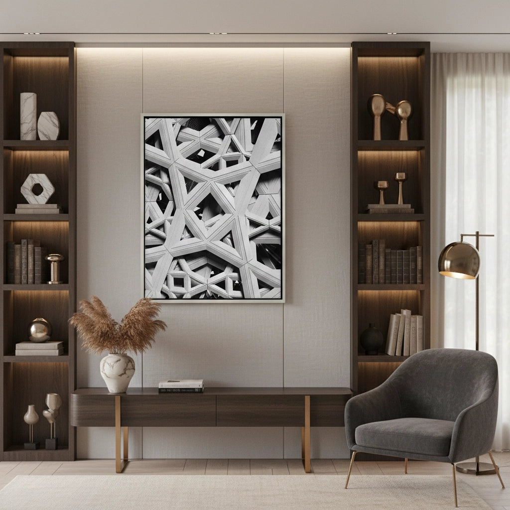 2The Modern Mashrabiya - Canvas